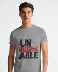 Unbreakable Bold Statement Graphic T-Shirt | 100% Cotton T-Shirt