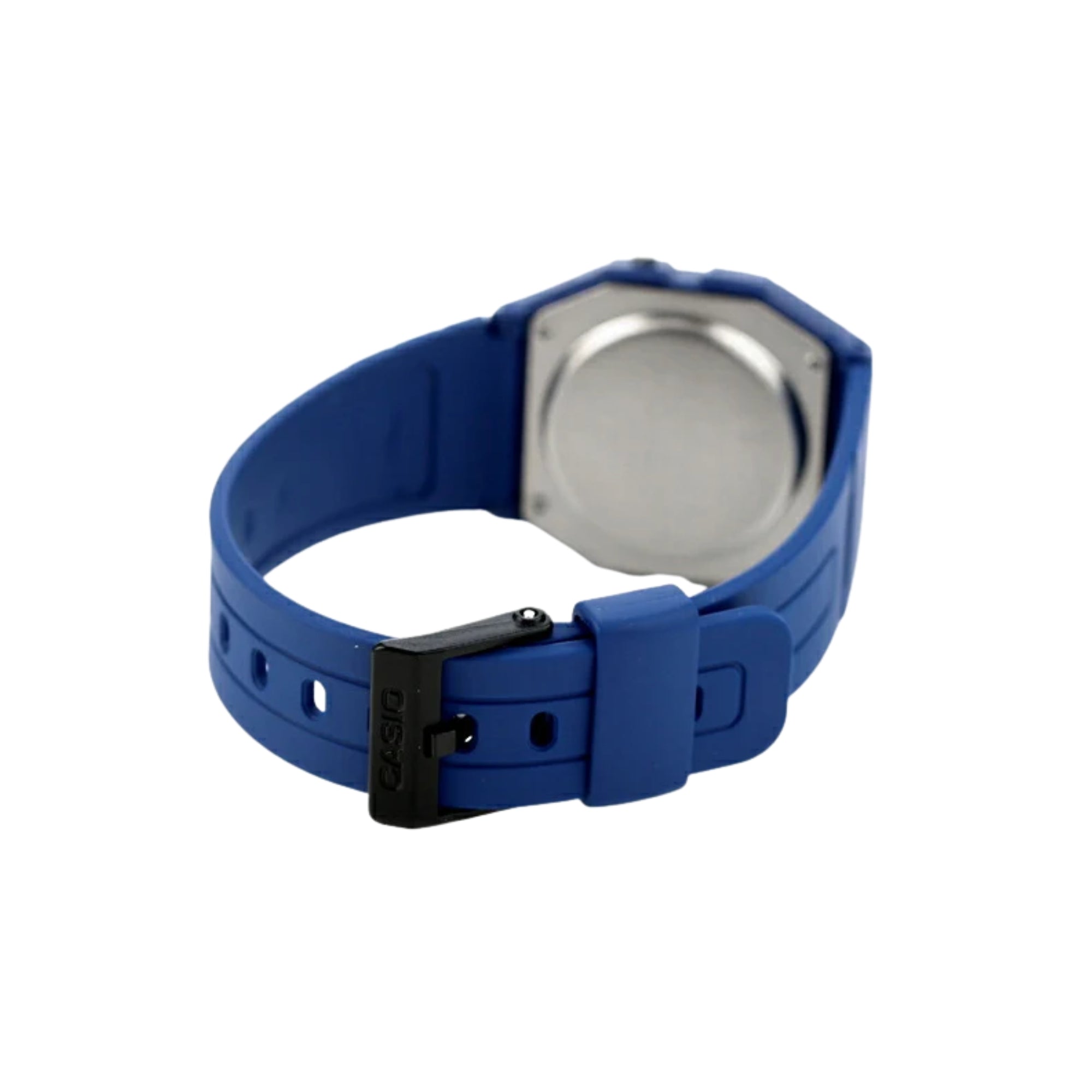 Casio F-91WB-2A1DF Digital Unisex Casual Watch  | LED Light | Daily Alarm | Stopwatch | Water Resistant | Lightweight Resin Strap | Blue