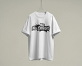 No Excuses Brush Graphic T-Shirt | 100% Cotton Gym Tee | Relaxed oversized-style fit