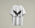 Rise And Conquer 100% Cotton T-Shirt | Eagle Graphic Tee