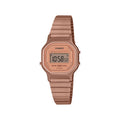 CASIO LA-11WR-5ADF Digital Watch for Women | Rose Gold Strap | Daily Alarm | Stopwatch | Water Resistant | Quartz Movement